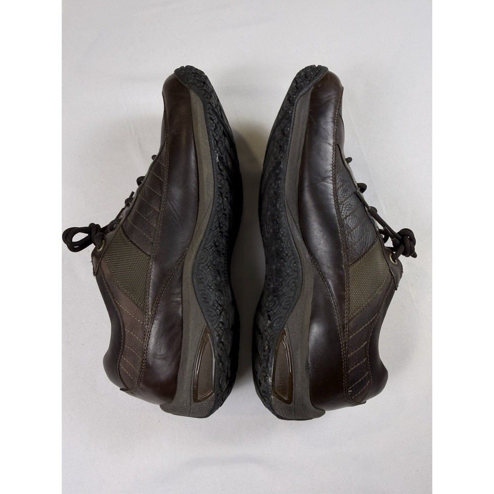Dunham Waterproof Men's Leather Shoes Brown Lace Up Sz 15 Comfort UGG Insole - Picture 12 of 14